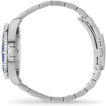 Ice-Watch Zegarek Ice Steel 016773 Blue Cosmos/Silver KRZYSTAŁY SWAROWSKI