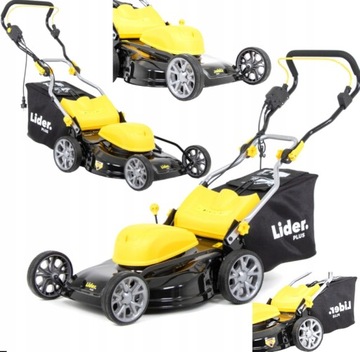 LIDER МЕТАЛЛ ЭЛЕКТРИЧЕСКАЯ ГАЗОНОКОСИЛКА 46см ИНДУКЦИОННЫЙ ДВИГАТЕЛЬ 1800ВТ