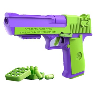TIKTOK FIDGET TOY PISTOLET DESERT EAGLE REPLIKA REALISTYCZNY stres shot