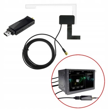 USB 2.0 Cyfrowy Odbiornik DAB tuner radiowy