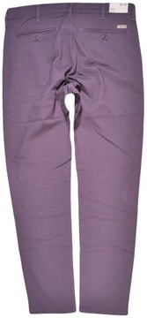 WRANGLER spodnie SLIM purple CHINO W32 L32