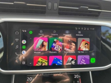 Audi A6 C8 Avant 2.0 40 TDI 204KM 2022 Audi A6 Avant SalonPL serwis ASO 2.0TDI 204KM bezwypadkowy MatrixLED klima, zdjęcie 37