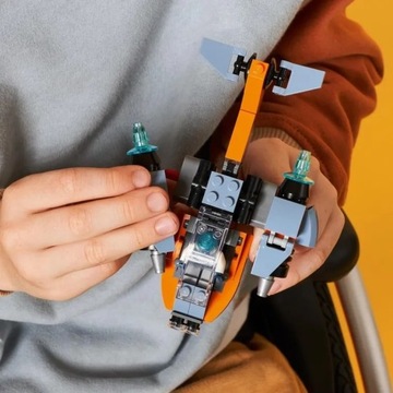 LEGO Creator 3w1 31111 Cyberdron Prezent 113 el.