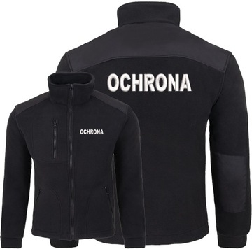 POLAR MĘSKI OCHRONA DLA OCHRONIARZA PRACA FIRMA HAFT LOGO bluza polarowa