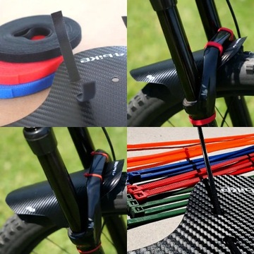 ВЕЛОСИПЕДНОЕ КРЫЛО 24–29 ДЮЙМОВ MTB ПЕРЕДНЕЕ ЭНДУРО СЕРОЕ ДЛЯ ВЕЛОСИПЕДА F-12