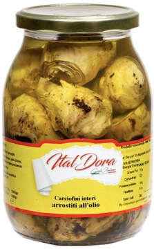 Karczochy grillowane całe serca Carciofi Arrostiti Interi ITAL DORA 1000g