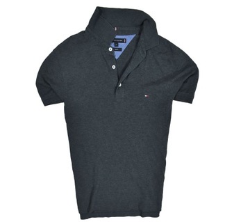 TOMMY HILFIGER Męska Koszulka Polo Slim Fit / M