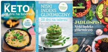 Dieta keto + Niski indeks 28 dni + Jadłospisy