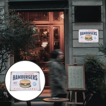 ЭМБЛЕМЫ ВИНТАЖНАЯ ОТДЕЛКА ПОСТ-РЕТРО ВИНТАЖНАЯ ЦИНКОВАЯ ЗНАК