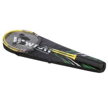 WISH Набор из 2 ракеток в футляре + 6 воланов для бадминтона