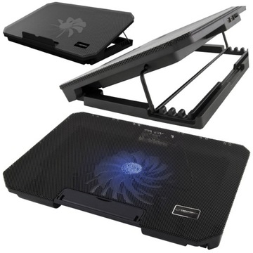 PODSTAWKA PODKŁADKA CHŁODZĄCA POD LAPTOPA 12-15.6