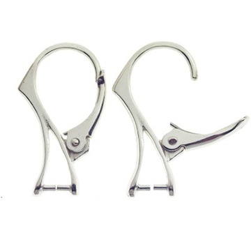BIGLE ANGIELSKIE srebro 925 do Swarovski #S06