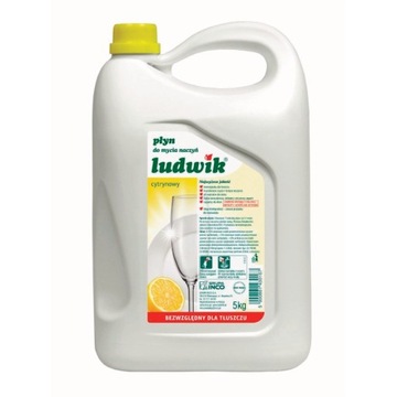 PŁYN DO MYCIA NACZYŃ LUDWIK CYTRYNA 5L
