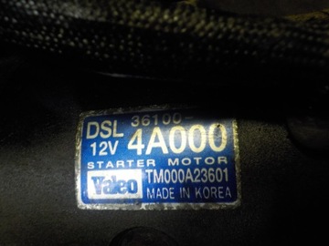 KIA SORENTO H-1 2.5 CRDI 05R 140KM D4CB STARTÉR 36100-4A000