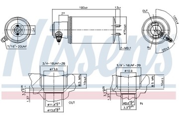 SUŠIČ KLIMATIZACE NISSENS 95260 PL DISTRIBUCE
