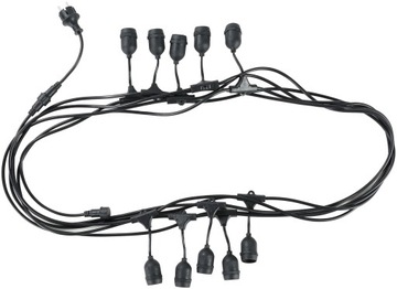 Светодиодная садовая ГИРЛЯНДИЯ, СЕТЬ, 10 метров