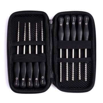 Profesjonalny zestaw kluczy do regulacji gaźników