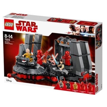 LEGO 75216 Star Wars Sala Tronowa Snoke'a
