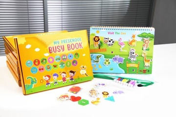 ИГРУШКА ДЛЯ РАННЕГО ОБУЧЕНИЯ МОНТЕССОРИ КНИГА