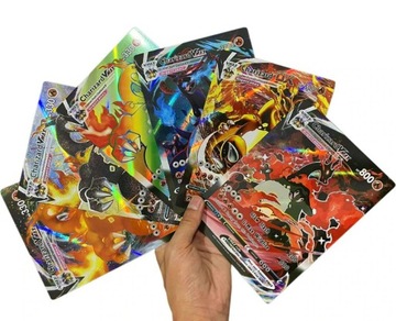 NOWOŚĆ KARTY POKEMON - WIELKIE EPICKIE KARTY 12szt