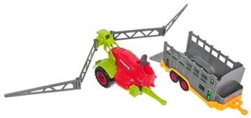 ПРУЖИНА 2x ТРАКТОР 4x МАШИНА МЕТАЛЛИЧЕСКИЙ ФЕРМЕРСКИЙ НАБОР