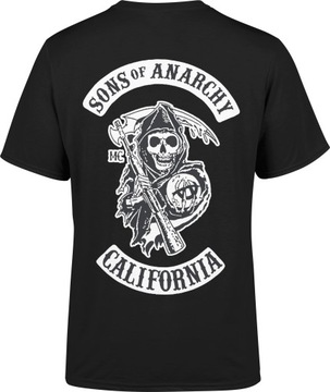 MĘSKI T-SHIRT SON OF ANARCHY SYN ANARCHII R. 3XL KOSZULKA MĘSKA TSHIRT