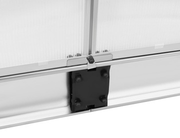 САДОВАЯ ТЕПЛИЦА 4,9м х 2,5м АЛЮМИНИЙ ПОЛИКАРБОНАТ + ФУНДАМЕНТ С АНКЕРАМИ