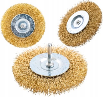 SZCZOTKA DO WIERT. TARCZOWA 100MM RICHMANN C4317