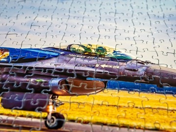 ПАЗЗЛ САМОЛЕТ F-16 F16C БЛОК ЗЕВС АВИАШОУ В РАДОМЕ