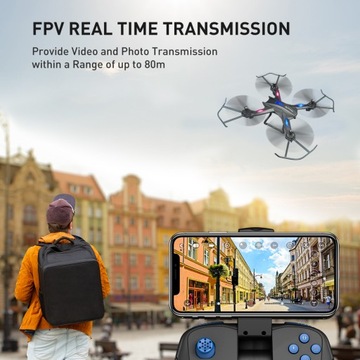 SNAPTAIN S5C 720P DRONE HD WiFi FPV камера