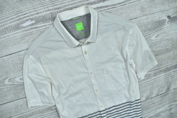 HUGO BOSS Modern Fit Koszula Męska Cotton Pique L