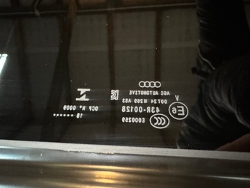 Роликовые коньки Panorama Audi A6 C8 4K9877056 Black Avant Kombi