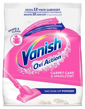 Vanish Gold proszek do prania czyszczenia dywanów tapicerki Oxi Action 650g