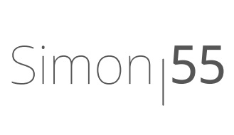 Simon 55 RAMKA POJEDYŃCZA LINE BIAŁY MAT TR1/111