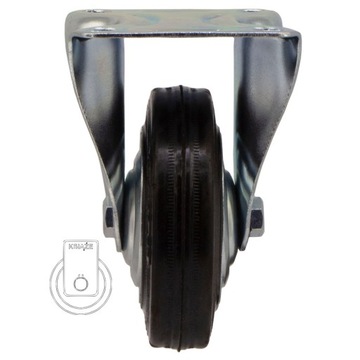4x3stgu100 Полка на тележке Wheel fi 100, комплект из 4 шт.