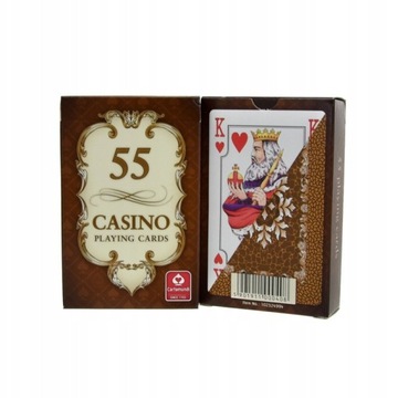 Игральные карты - КАЗИНО 55 карт CARTAMUNDI