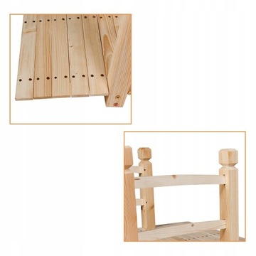 ДЕРЕВЯННЫЙ САДОВЫЙ МОСТ ДОРОЖНЫЙ МОСТ 150 СМ