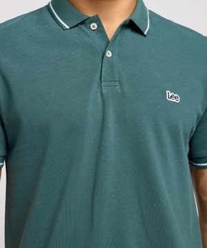 Koszulka Lee PIQUE POLO 112349951 Evergreen L