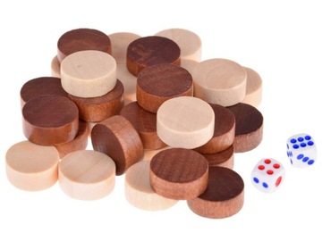 НАБОР 3в1 Деревянная игра Шахматы Шашки Нарды Двусторонняя доска GR0692