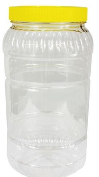 Słoik 3l plastikowy NIETŁUKĄCY pojemnik z atestem