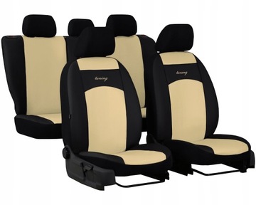 SKÓRZANE POKROWCE SAMOCHODOWE FORD KUGA 1