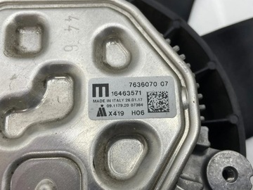 BMW 2 F46 2017 ELELKTRICKÝ VENTILÁTOR CHLADIČŮ