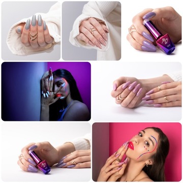 ГИБРИДНЫЙ ЛАК ДЛЯ НОГТЕЙ 3В1 КОШАЧИЙ ГЛАЗ, СВЕТЯЩИЙСЯ УФ-ЧАСТИЦАМИ MOLLYLAC