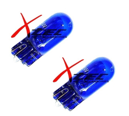 JAPOŃSKIE POSTOJÓWKI T10 W5W 6000K CRYSTAL BLUE XENON - PREMIUM XTEC 2szt