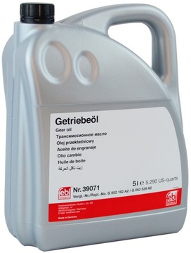 FEBI OLEJ DO SKRZYNI DSG G052182A2 39071 5L