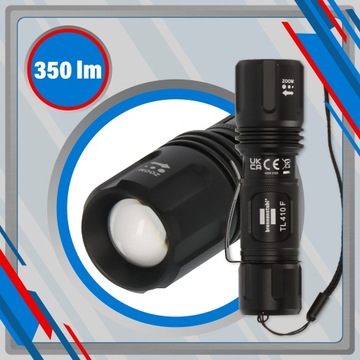 Металлический светодиодный фонарик 350лм 5Вт LED Brennenstuhl