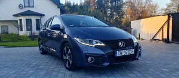 Honda Civic IX Hatchback 5d 1.4 i-VTEC 100KM 2015 Honda Civic LIFT2xAlufelgi56 tys. wpisuje na f..., zdjęcie 2