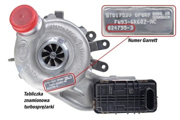 ТУРБОКОМПЕНСАТОР НОВЫЙ 850840-5007S FORD 2.0 130FWD