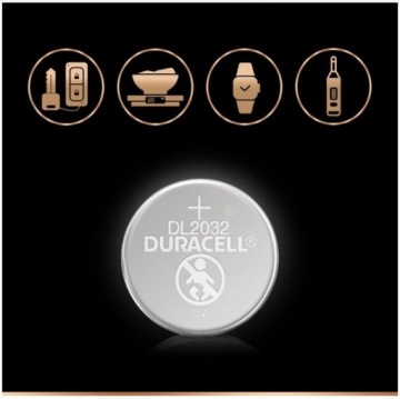 Батарея DURACELL CR2032 (3 В)