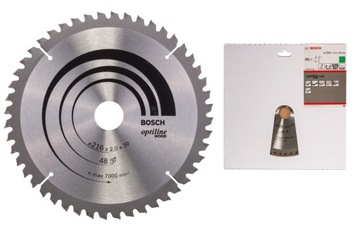 BOSCH PRO PIŁA TARCZOWA T SPEED WOOD 216*2,0*30
